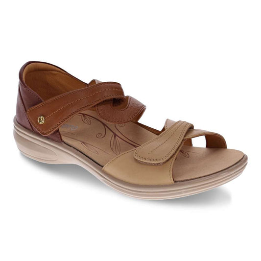 Geneva Sandal - Tan Multi