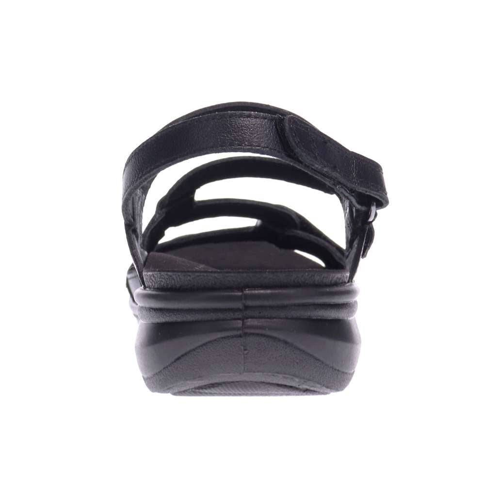 Miami Adjustable Sandal - Black