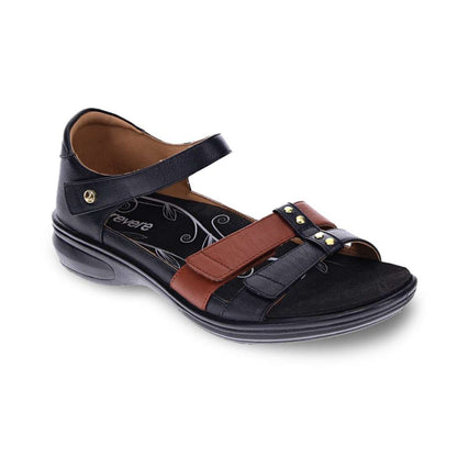 Negara Sandal - Black/Tan
