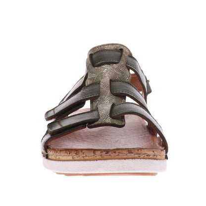 Santorini Gladiator Sandal - Khaki