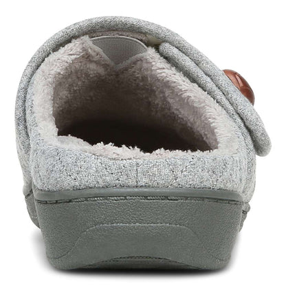 Carlin Mule Slipper - Light Grey