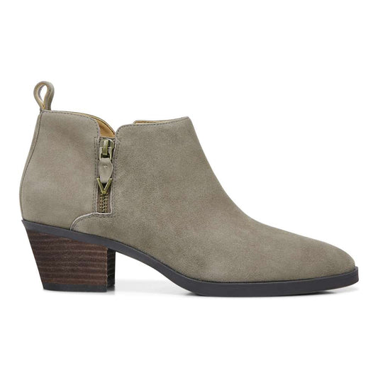 Cecily Ankle Boot - Stone Suede
