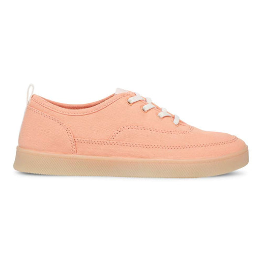 Cyan Slip-On Casual Sneaker - Shell Coral