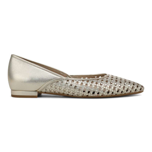 Gracia Woven Flat - Gold