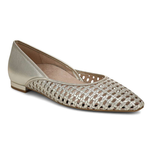 Gracia Woven Flat - Gold