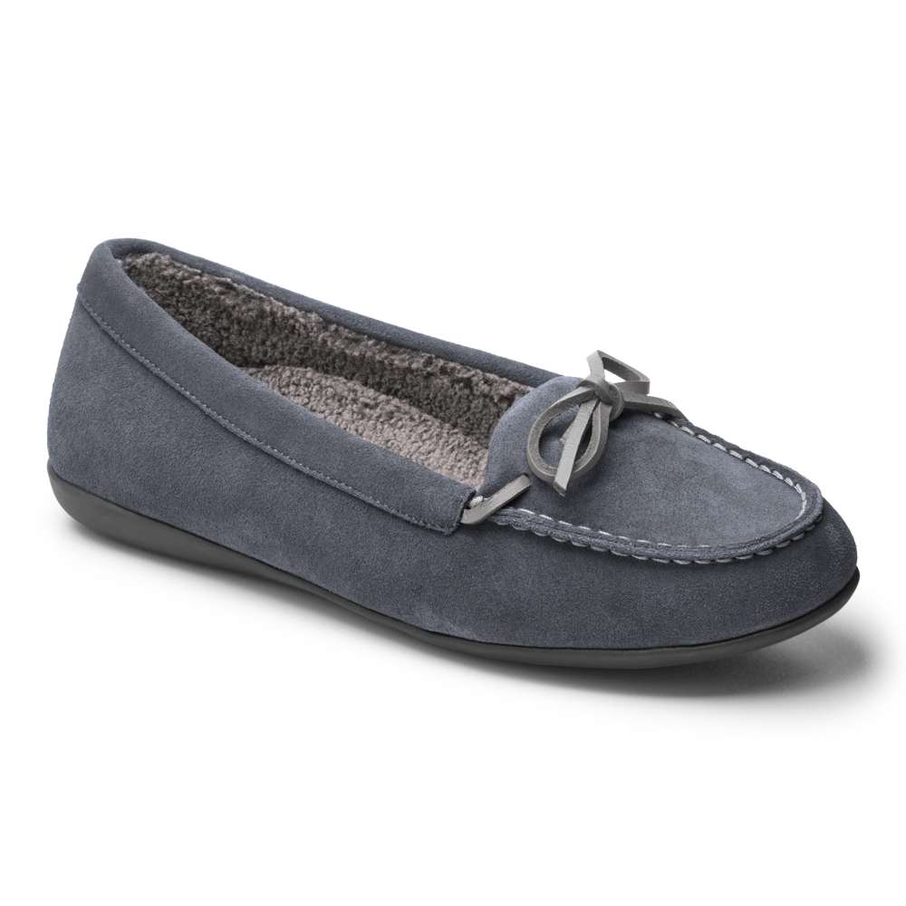 Ida Slipper Grey – Comfort Co Shoes Singapore