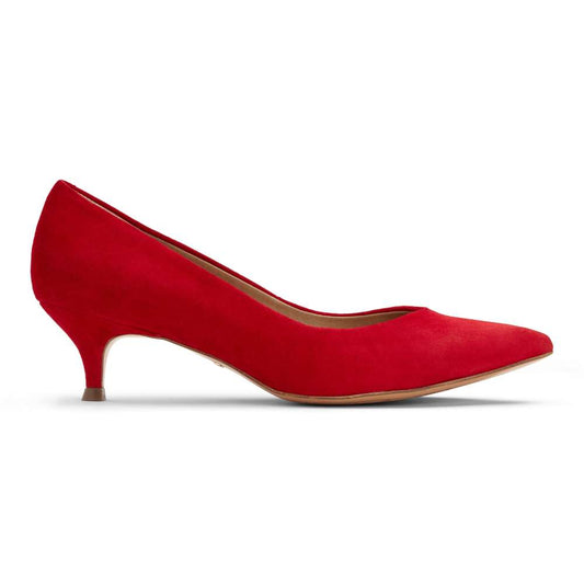 Josie Kitten Heel - Red