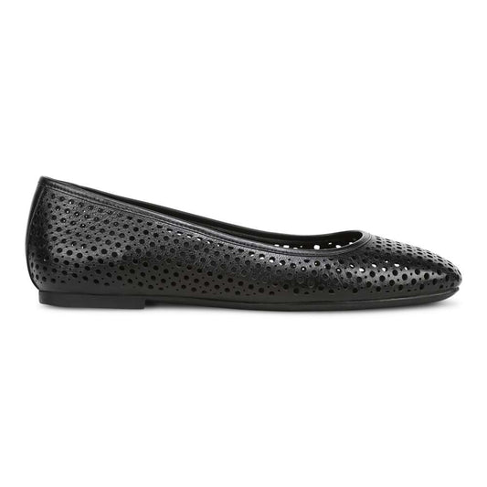Orinda Perf Ballet Flat - Black
