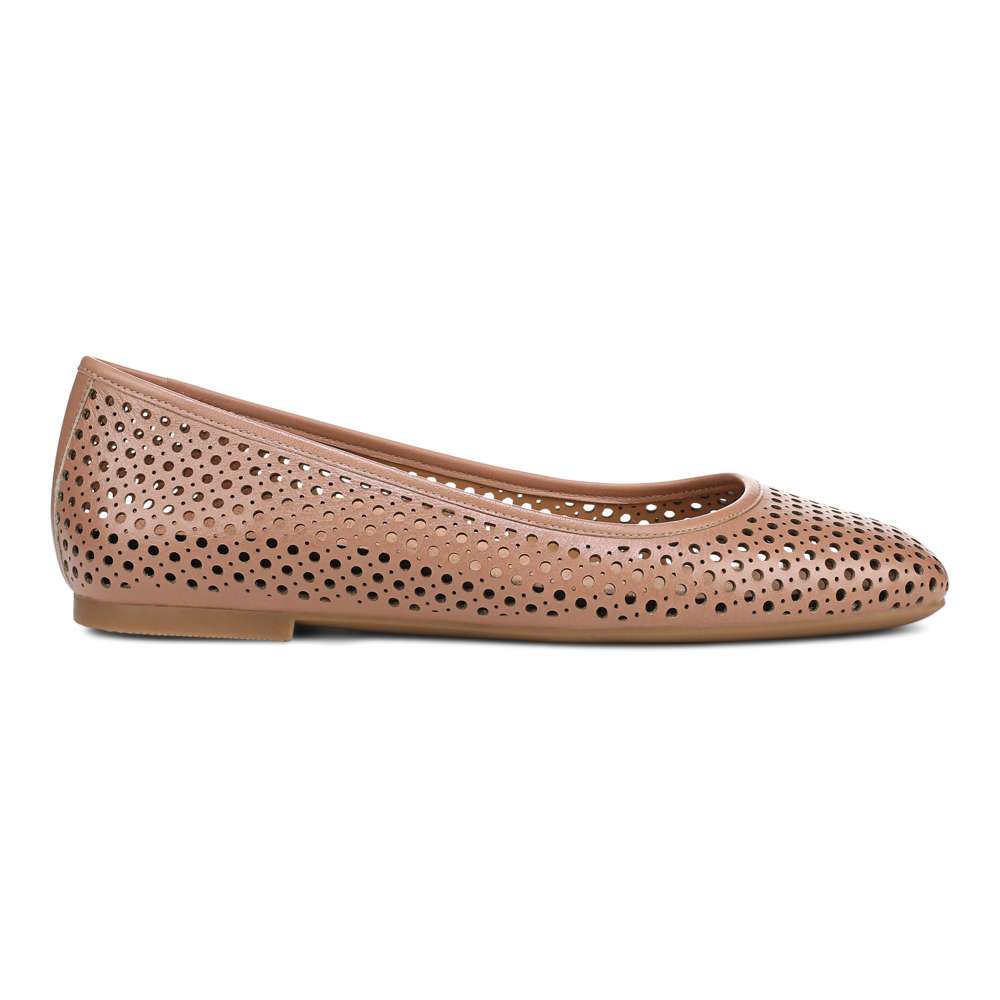 Orinda Perf Ballet Flat - Mocha