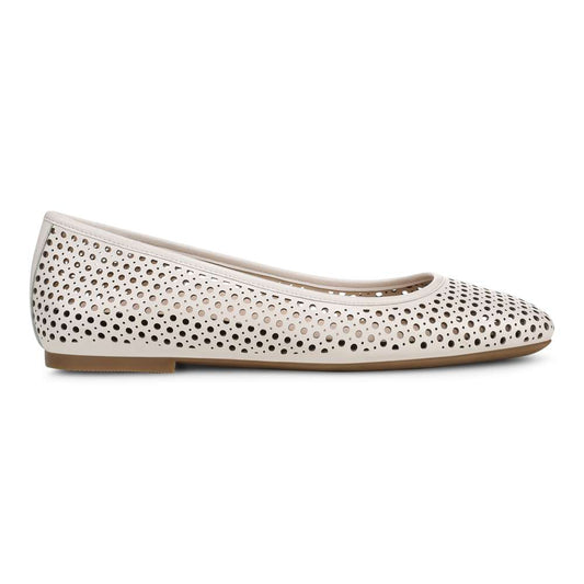 Orinda Perf Ballet Flat - Off White
