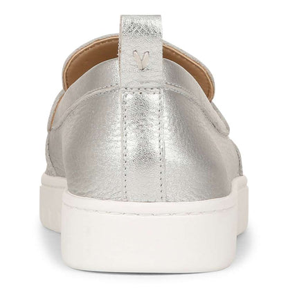 Uptown Loafer - Silver Leather