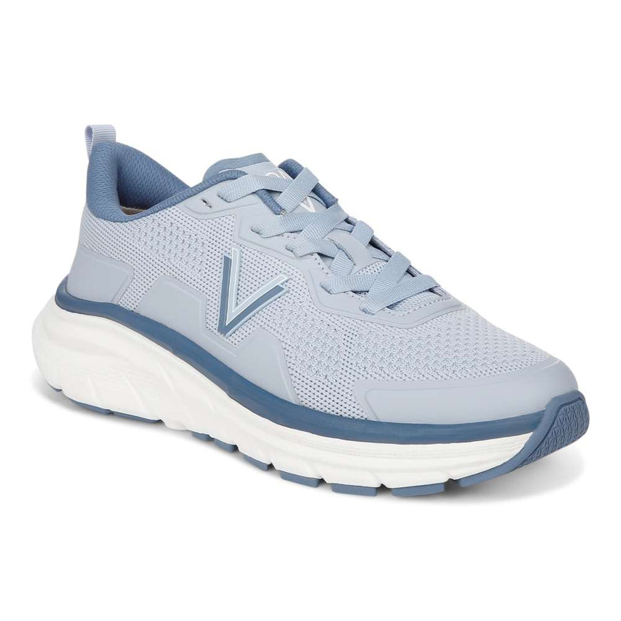 Vionic Walk Max Lace-Up Sneaker in Skyway Blue, available at the Comfort Co Outlet