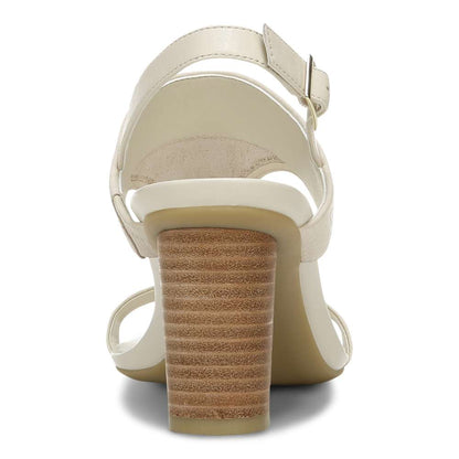 Alondra Heeled Sandal - Cream