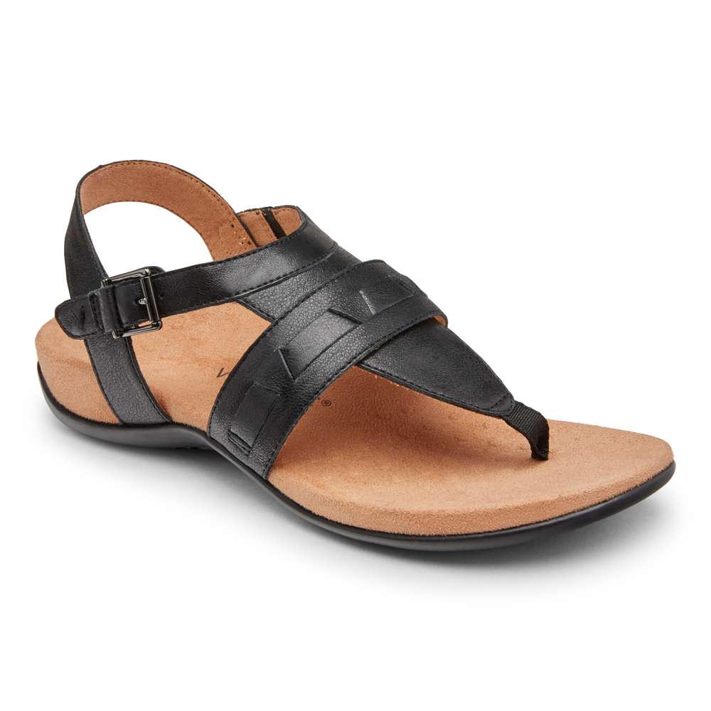 Lupe Sandal Black – Comfort Co Shoes Singapore