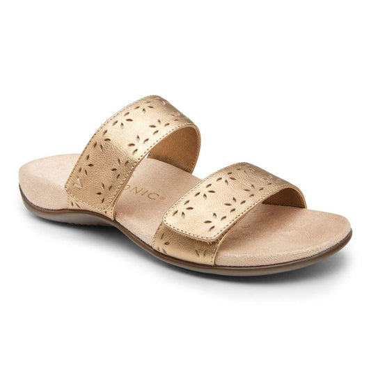 Randi Slide Sandal - Gold