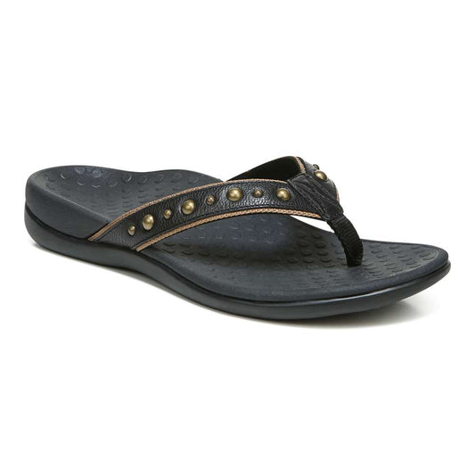 Vanessa Toe Post Sandal - Black