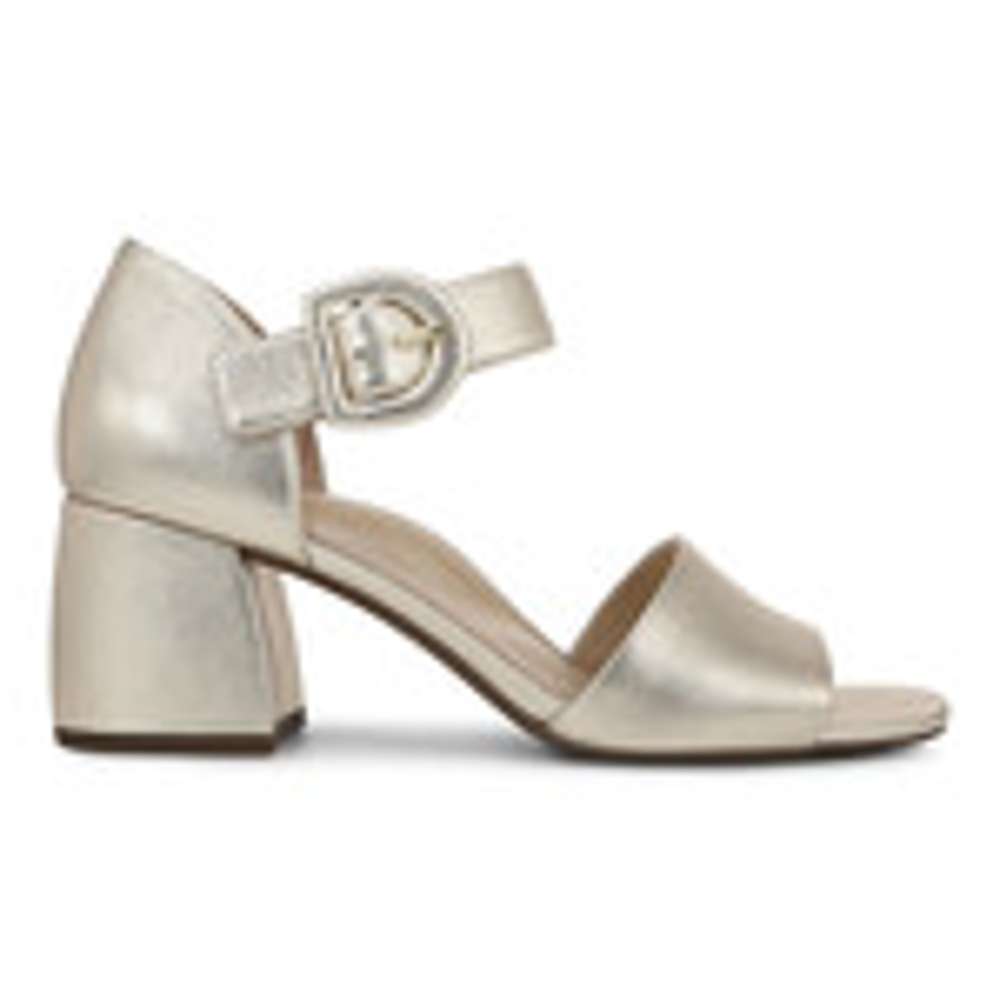 Chardonnay Heeled Sandal - Gold