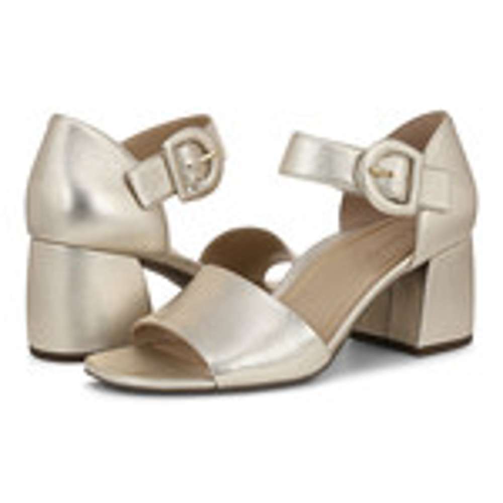Chardonnay Heeled Sandal - Gold
