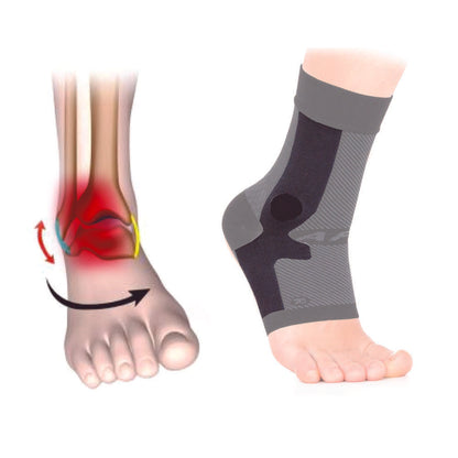 Ankle Bracing System Right (AF7) - Black
