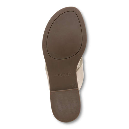 Agave Toe Post Sandal - Cream