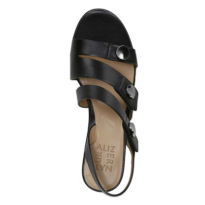 Alicia Heeled Sandal - Black