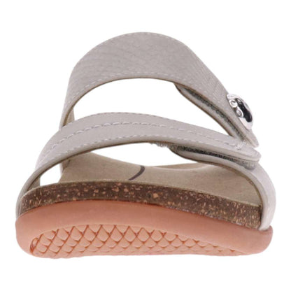 Alisa Slide - Light Grey