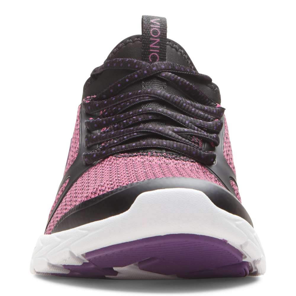 Alma Sneaker - Black/Pink