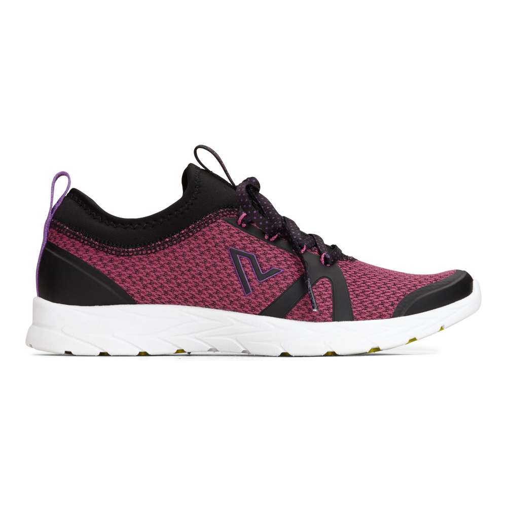 Alma Sneaker - Black/Pink