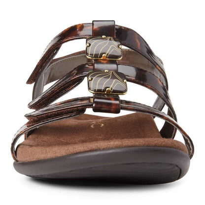Amber Adjustable Sandal - Tortoise