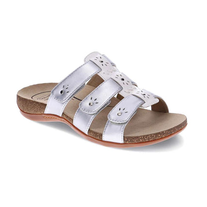 Andrea Slide - White Metallic