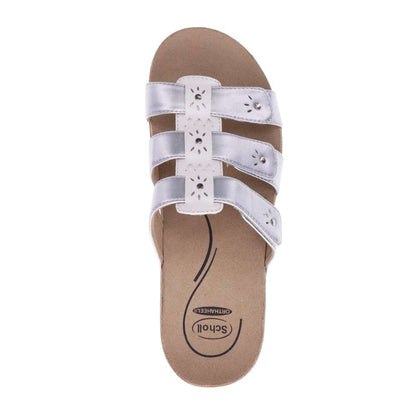 Andrea Slide - White Metallic
