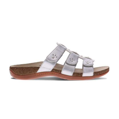 Andrea Slide - White Metallic