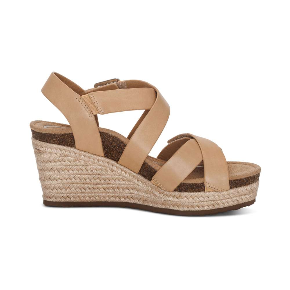 Anna Arch Support Wedge - Sand