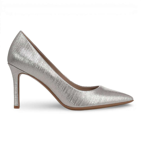 Anna Pump - Shimmer Silver