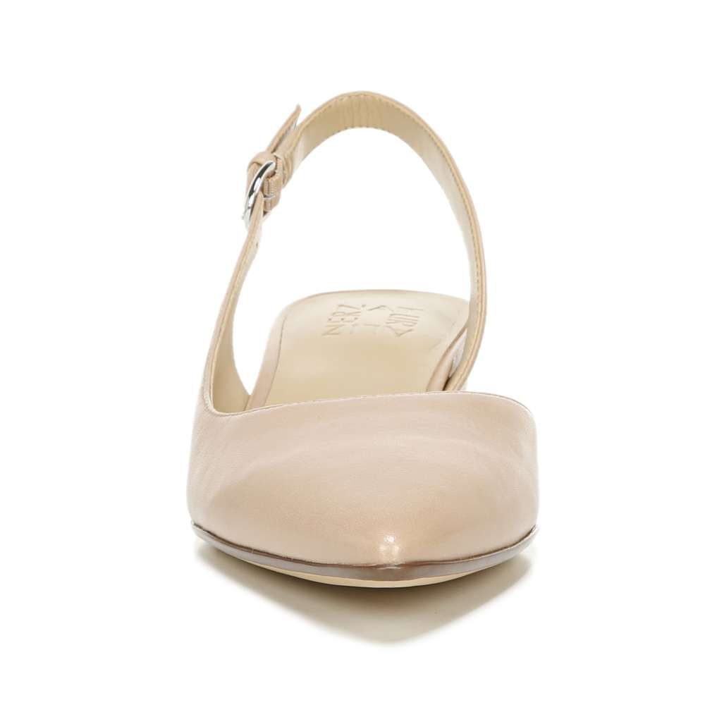 Banks Slingback Heeled Sandal - Creme Brulee