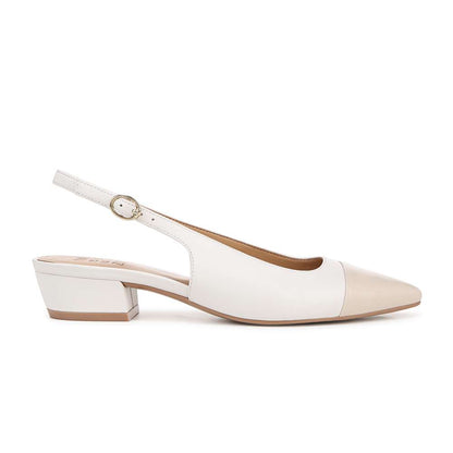 Banks Slingback - Warm White/Porcelain