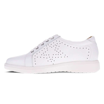 Basha Lace-Up Casual Sneaker - White
