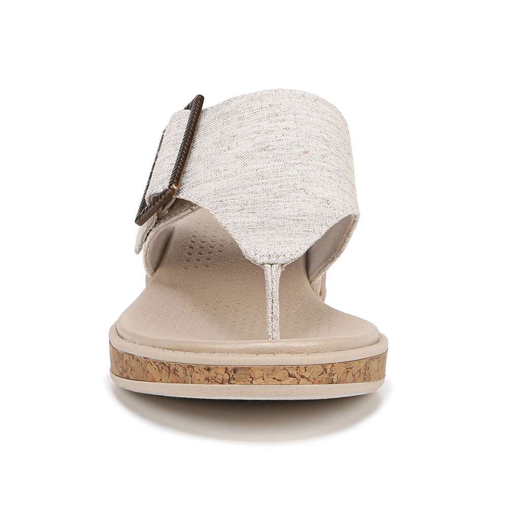 Bay Wedge Sandal - Natural