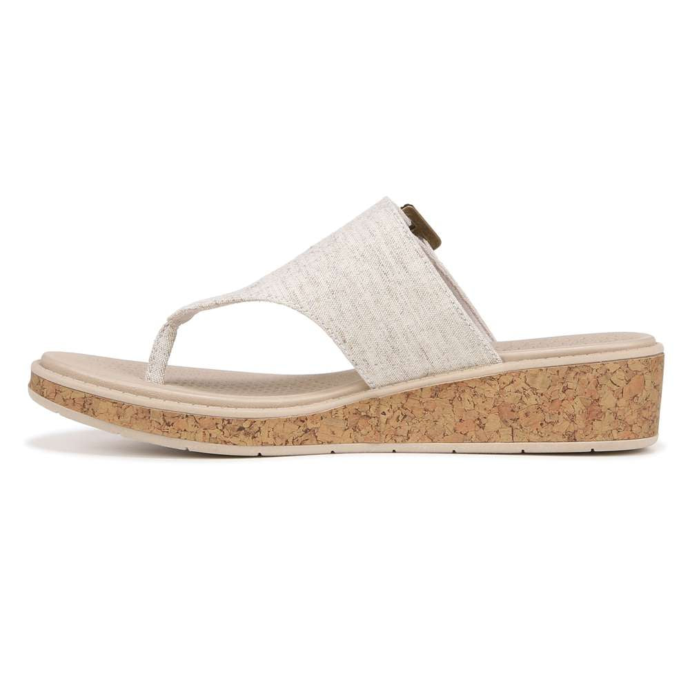 Bay Wedge Sandal - Natural