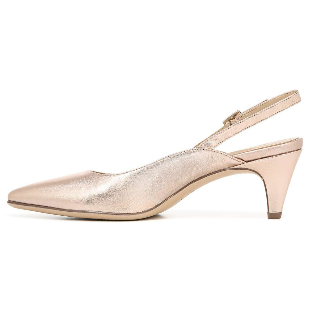 Baylee Kitten Heel - Rose Gold