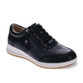 Boston Zip Casual Sneaker - Black Perf
