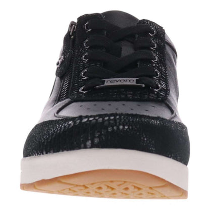 Boston Zip Casual Sneaker - Black Perf