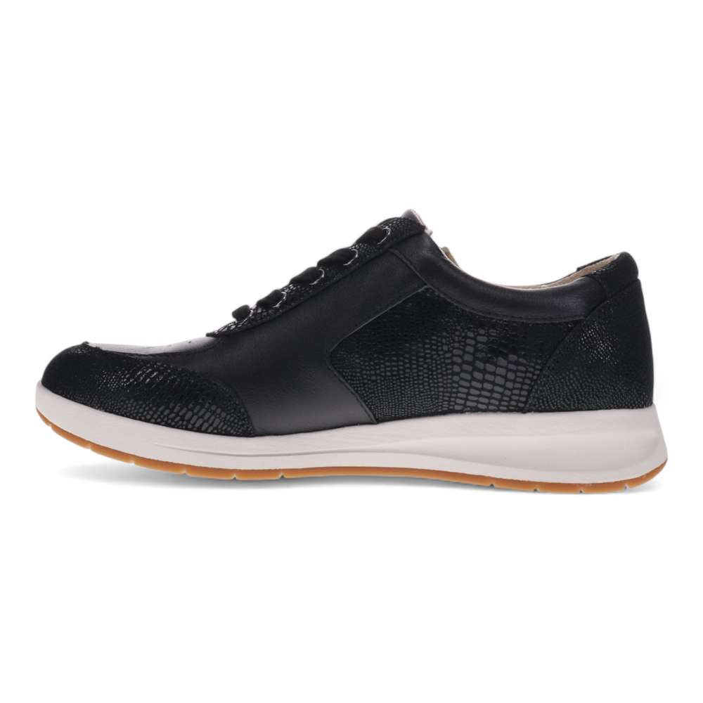 Boston Zip Casual Sneaker - Black Perf