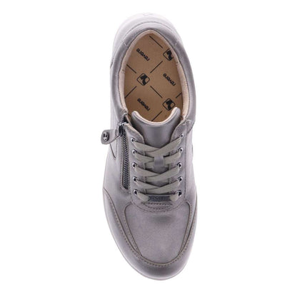 Boston Zip Casual Sneaker - Slate