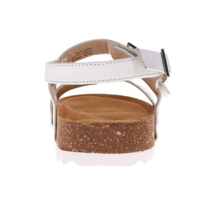 Brag Sandal - White Croc