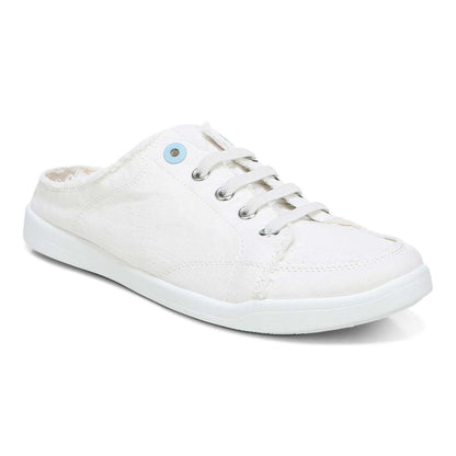 Breeze Mule Sneaker - White Canvas