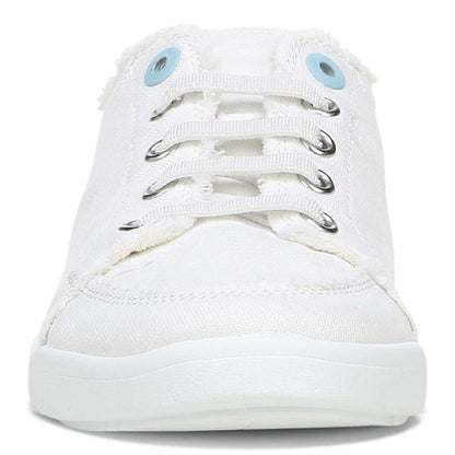 Breeze Mule Sneaker - White Canvas