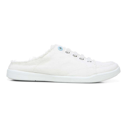 Breeze Mule Sneaker - White Canvas