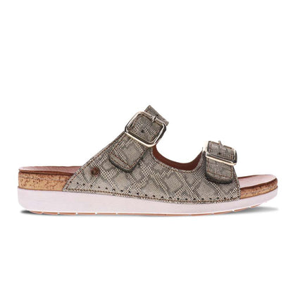 Brighton Slide - Khaki Diamond
