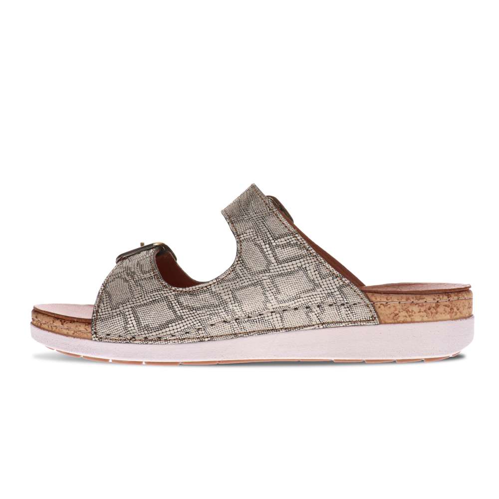 Brighton Slide - Khaki Diamond